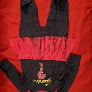 Baby girl Guess onesie with Tutu